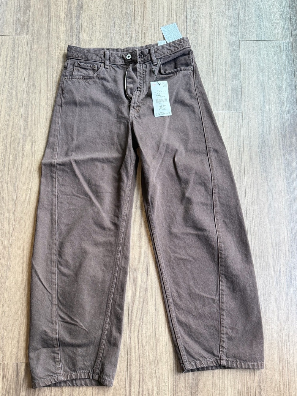 Women’s Brown Balloon Jeans